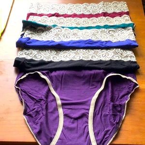 Kindred Bravely, NWT, Postpartum Panties. Size M, assorted colors (maternity)